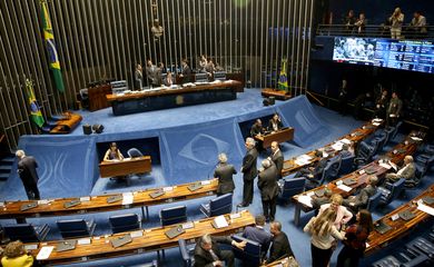 Brasília - Plenário do Senado aprova projeto que regulamenta a atividade de agentes comunitários de saúde e de combate a endemias (Wilson Dias/Agência Brasil)