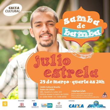 Julio Estrela no Samba de Bamba 