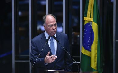 Em discurso, à tribuna, senador Fernando Bezerra Coelho (MDB-PE).

 

Foto: Edilson Rodrigues/Agência Senado
