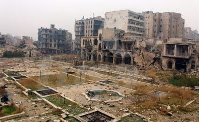 Vista da cidade de Aleppo, na Síria - Foto Rádio França Internacional