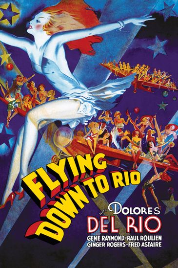 Cartaz do filme &#039;Flying Down to Rio&#039;  de 1933