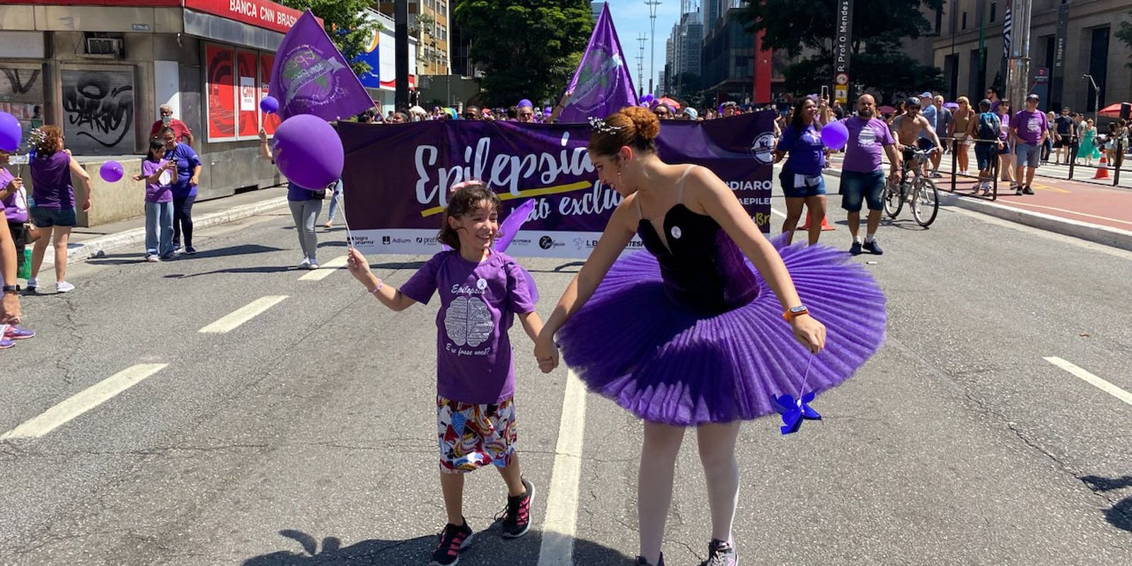 Caminhada lembra Dia Mundial da Conscientização de Epilepsia