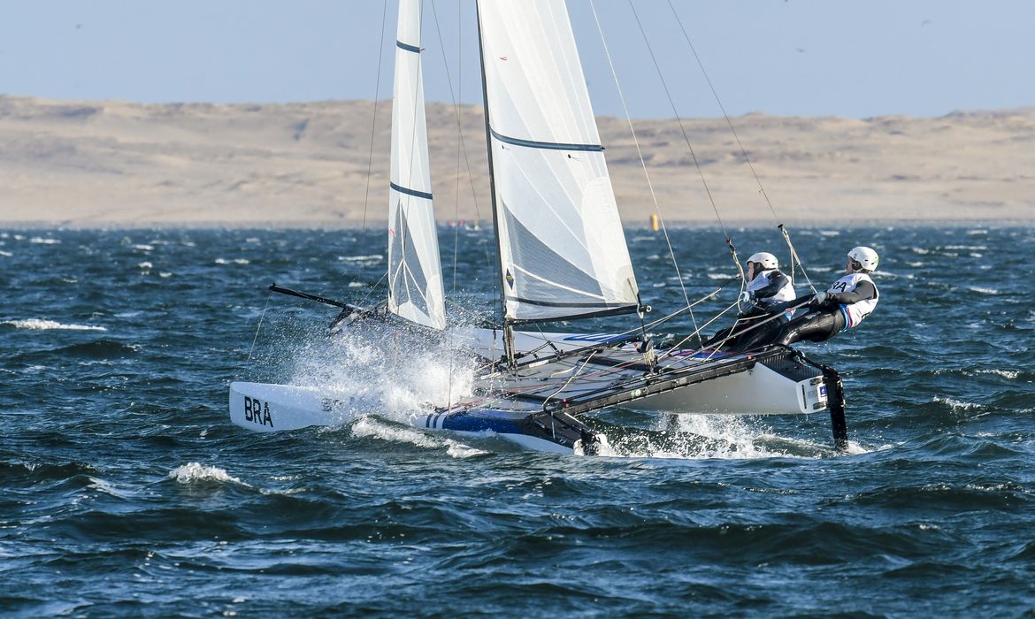 Samuel Albrecht, Gabriela Nicolino, Nacra 17, Pan-americanos de 2019 de lima
