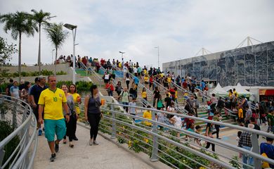 Rio de Janeiro - Público visita o Parque Olímpico durante os Jogos Paralímpicos Rio 2016, na Barra da Tijuca (Fernando Frazão/Agência Brasil)