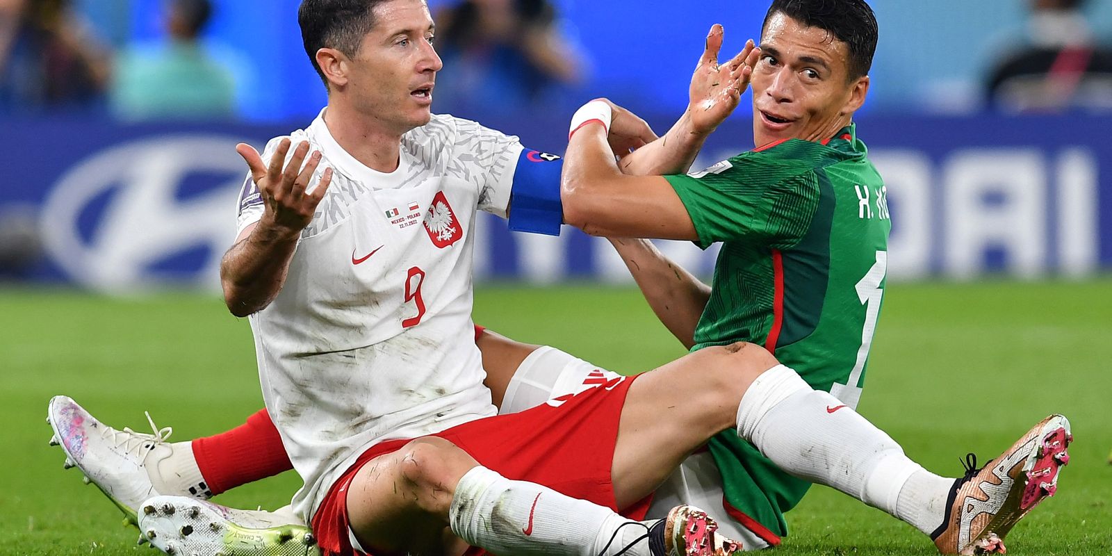 En un partido marcado por una excesiva prudencia, empataron México y Polonia