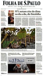 Capa do Jornal Folha de S. Paulo Edição 2024-07-02