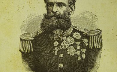 Retrato do marechal Deodoro da Fonseca.