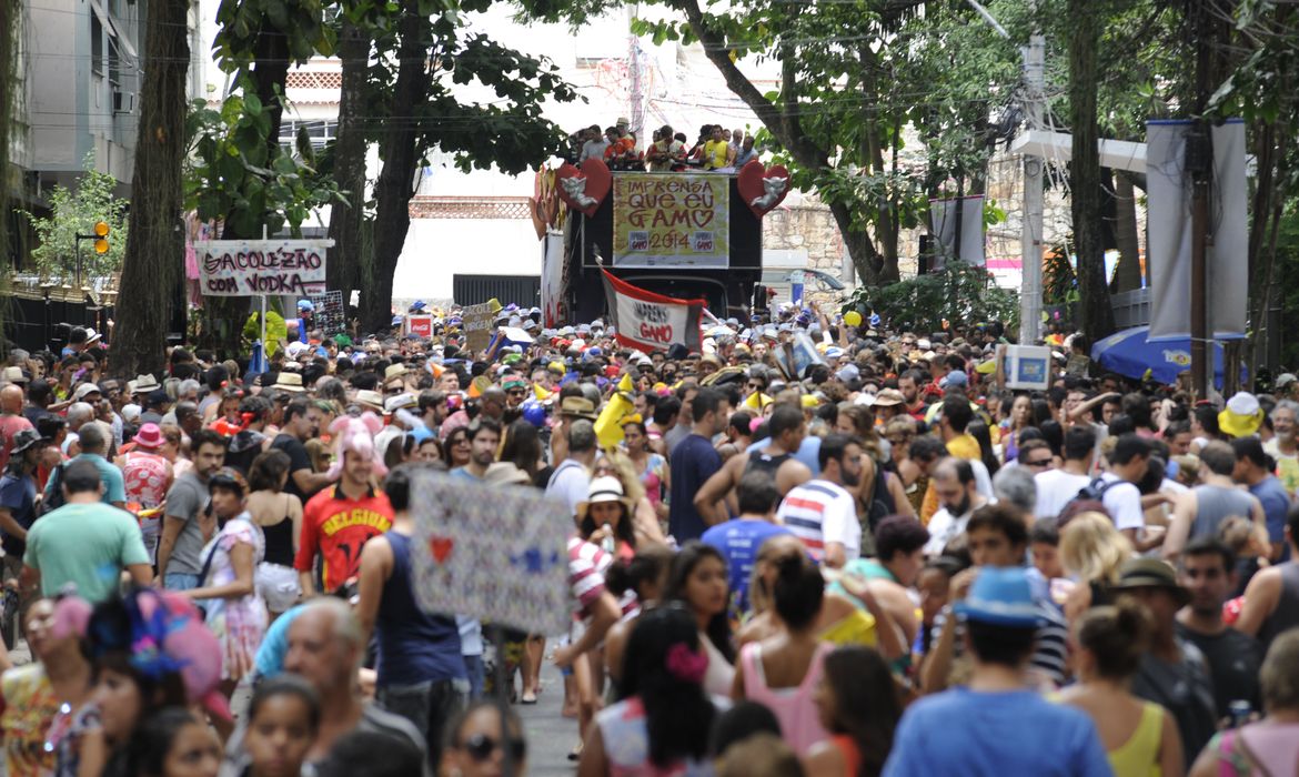 Rio de Janeiro -  Desfile do bloco 