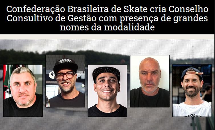 Conselho Consultivo de Gestão da Confederação Brasileira de Skate (CBSk)