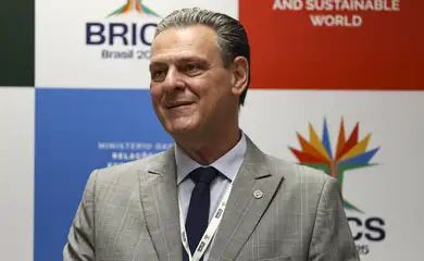 Brasília (DF), 17/04/2025 - O ministro da Agricultura e Pecuária, Carlos Fávaro, coordena reunião do grupo de trabalho de Agricultura dos BRICS. Foto: Marcelo Camargo/Agência Brasil