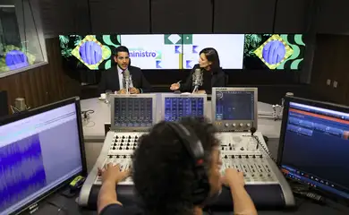 Brasília (DF), 20/05/2025 - O ministro da Advocacia-Geral da União (AGU), Jorge Messias, dá entrevista ao programa Bom Dia, Ministro. Foto: Marcelo Camargo/Agência Brasil