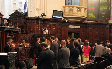 Plenário da Assembleia Legislativa do Rio de Janeiro - Divulgação Alerj