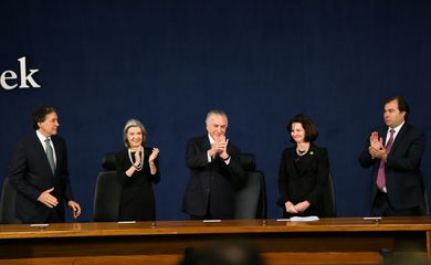 Brasília - A nova procuradora-geral da República, Raquel Dodge, toma posse nesta segunda-feira (18)  (Marcelo Camargo/Agência Brasil)