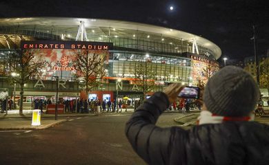 Soccer Football - Premier League - Arsenal v Brentford - Emirates Stadium, London, Britain - December 3, 2025
General view outside the stadium before the match Action Images via Reuters/Peter Cziborra EDITORIAL USE ONLY. NO USE WITH UNAUTHORIZED AUDIO, VIDEO, DATA, FIXTURE LISTS, CLUB/LEAGUE LOGOS OR 'LIVE' SERVICES. ONLINE IN-MATCH USE LIMITED TO 120 IMAGES, NO VIDEO EMULATION. NO USE IN BETTING, GAMES OR SINGLE CLUB/LEAGUE/PLAYER PUBLICATIONS. PLEASE CONTACT YOUR ACCOUNT REPRESENTATIVE FOR FURTHER DETAILS..