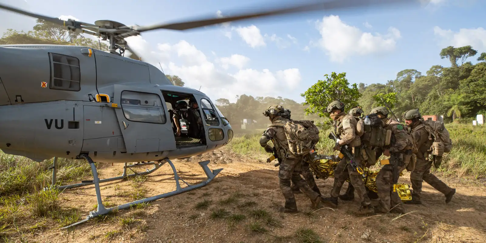 Militares dos EUA participam de treinamento de guerra no Brasil