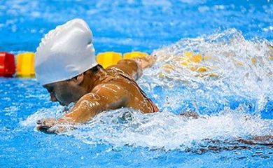 Brasil disputa na natação paralímpica
