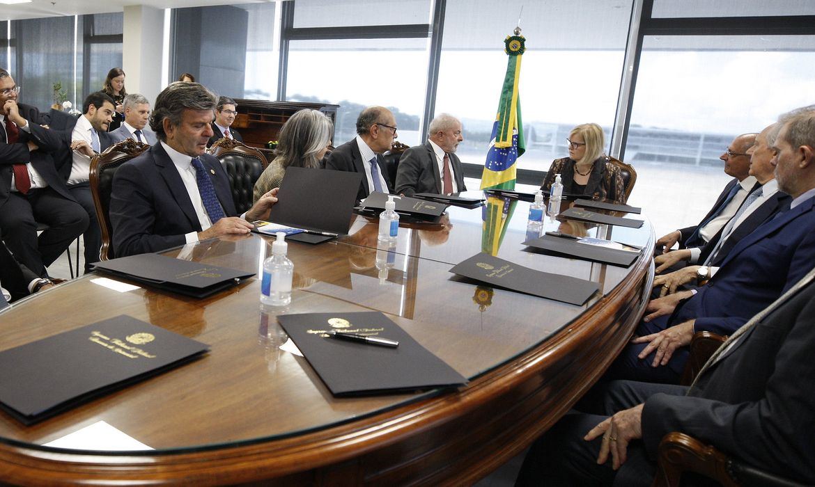 Audiência do presidente eleito Luiz Inácio Lula da Silva com ministros do STF