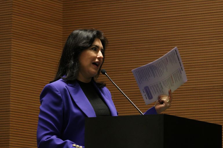 São Paulo (SP), 14/04/2023 - A ministra do Planejamento e Orçamento, Simone Tebet, participa do lançamento da Agenda Brasil 2034, organizado pelo Movimento Brasil Competitivo, no auditório da Fundação Getúlio Vargas 9 de Julho. Foto: Rovena Rosa/Agência Brasil
