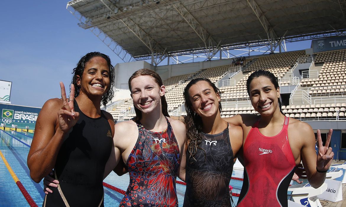 Nadadoras brasileiras devem fazer história em Tóquio