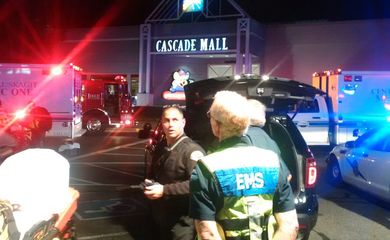 Shopping Cascade Mall, em Burlington, no estado de Washington, onde um atirador armado com um rifle matou cinco pessoas