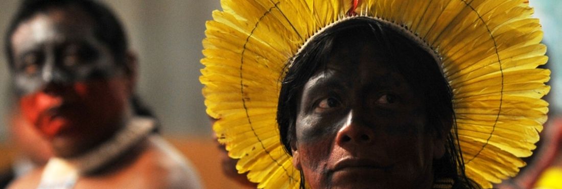Indígenas em Belo Monte.