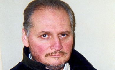 Foto de arquivo de março de 2004 do terrorista venezuelano Ilich Ramírez Sánchez, conhecido como Carlos, o Chacal