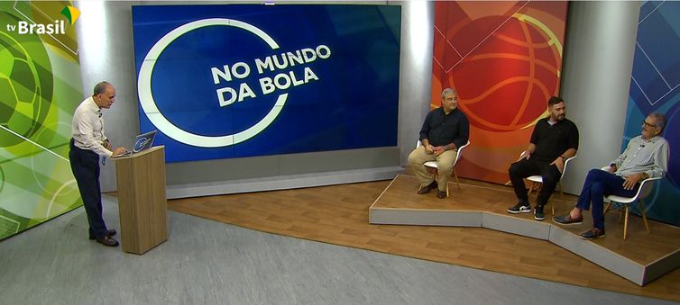 Bocage, Garritano, Juninho e Marcio Guedes, em 10.04.22