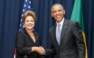 Reunião de Dilma e Obama na 7ª Cúpula das Américas