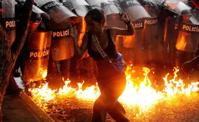 Protesto na cidade venezuelana de Puerto La Cruz
  29/7/2024    REUTERS/Samir Aponte