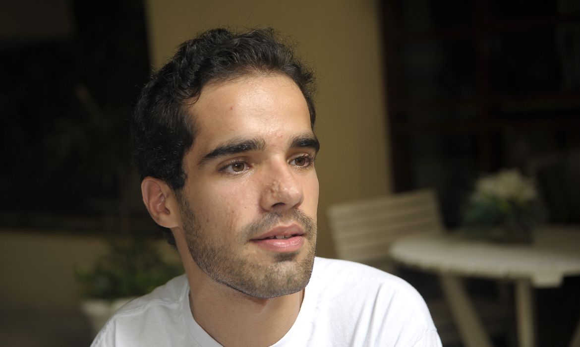 Rio de Janeiro - O estudante Raphael de Souza, aluno nota 1.000 pela segunda vez no Enem (Tomaz Silva/Agência Brasil)