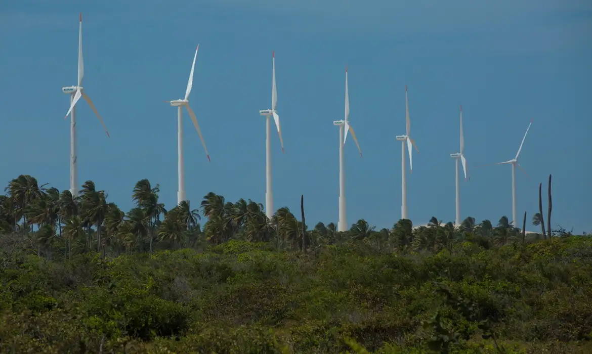 Usina de Energia Eólica (UEE) em Icaraí, no Ceará (CE)