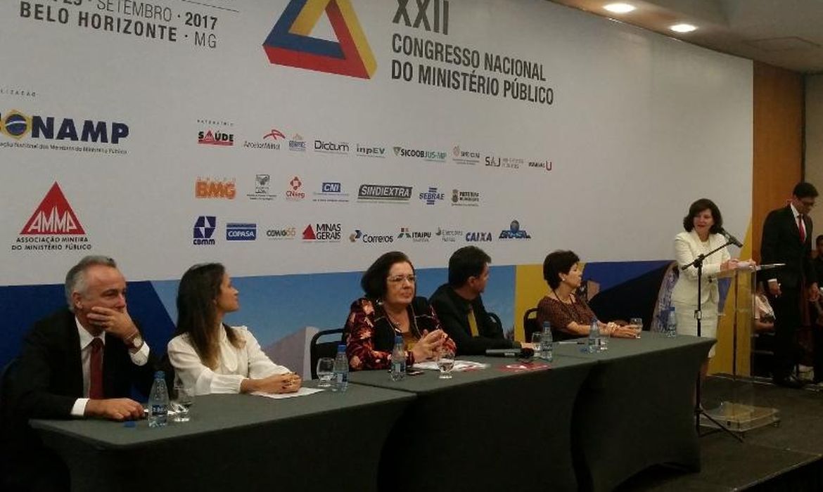 Raquel Dodge participa do Congresso Nacional do Ministério Público, em Belo Horizonte 
