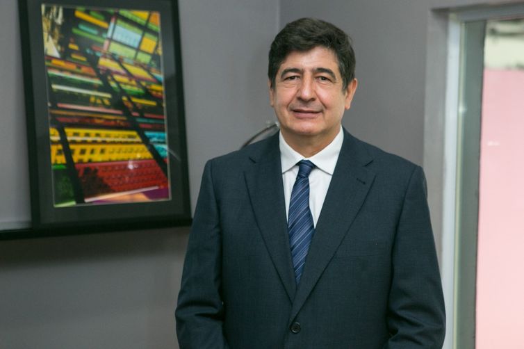 Eduardo Lopes/CBL/Direitos Reservados Presidente da Câmara Brasileira do Livro (CBL), Vitor Tavares,