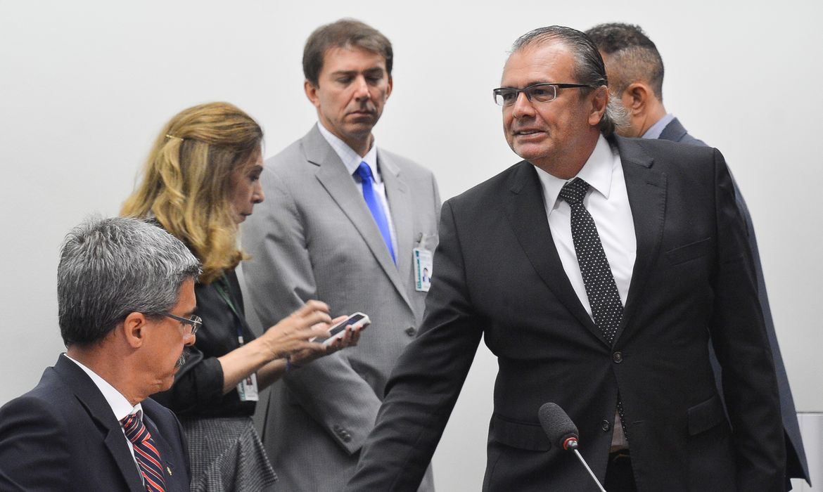 O engenheiro Pedro Barusco, ex-gerente da Petrobras e delator da Operação Lava Jato, da Polícia Federal depõe na CPI da Petrobras na Câmara dos Deputados (Antonio Cruz/Agência Brasil)