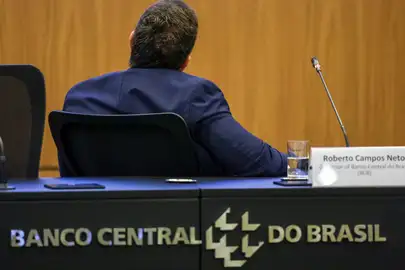 Brasília (DF) 25/04/2024 O presidente do Banco Central (BC), Roberto Campos Neto, participa da abertura do G20 TechSprint, na sede do BC. Foto: Fabio Rodrigues-Pozzebom/ Agência Brasil