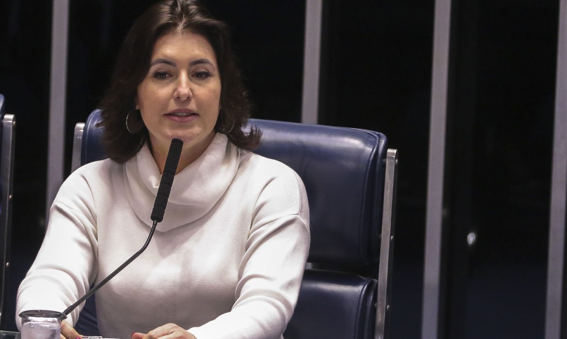 Senadora Simone Tebet, presidente da Comissão de Constituição, Justiça e Cidadania (CCJ) 