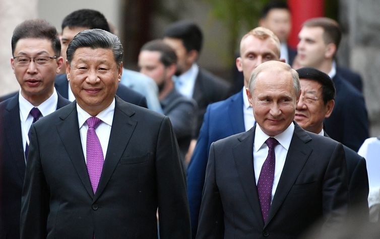 Putin, Xi Jinping, Russia