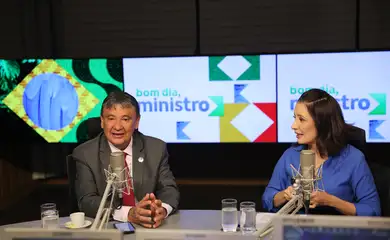 Brasília (DF) 07/05/2025 -  O ministro de Desenvolvimento e Assistência Social, Família e Combate à Fome, Wellington Dias, participa do programa Bom Dia, Ministro. Foto: Fabio Rodrigues-Pozzebom/ Agência Brasil