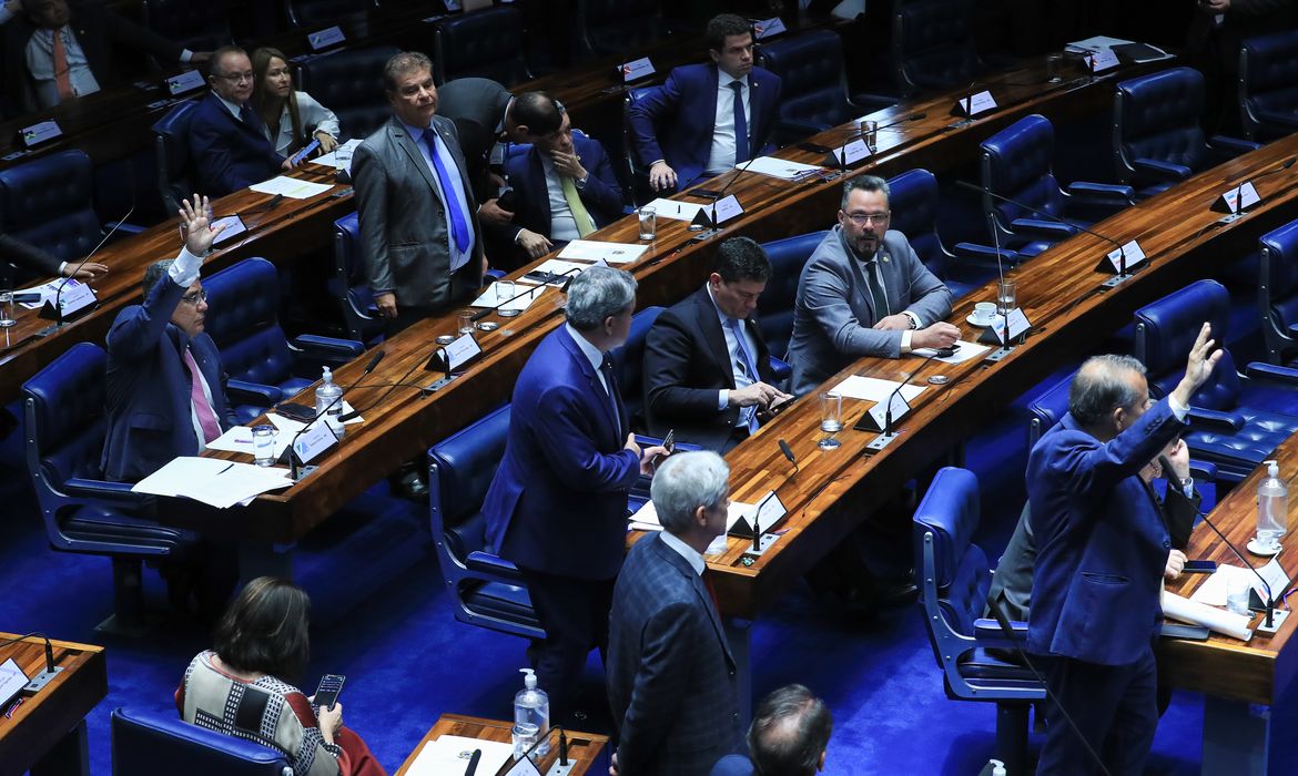 Brasília (DF) 13/11/2024   Sessão do Senado que discutiu e votou a regulamentação do mercado de carbono Foto Lula Marques/ Agência Brasil