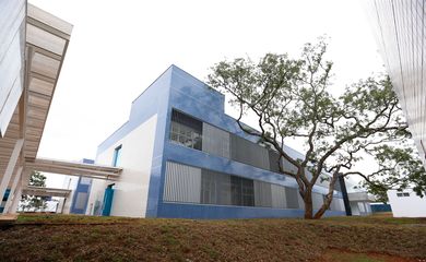 Brasília - Agência Nacional de Águas (ANA)inaugura as novas instalações de seu complexo administrativo (Marcelo Camargo/Agência Brasil)