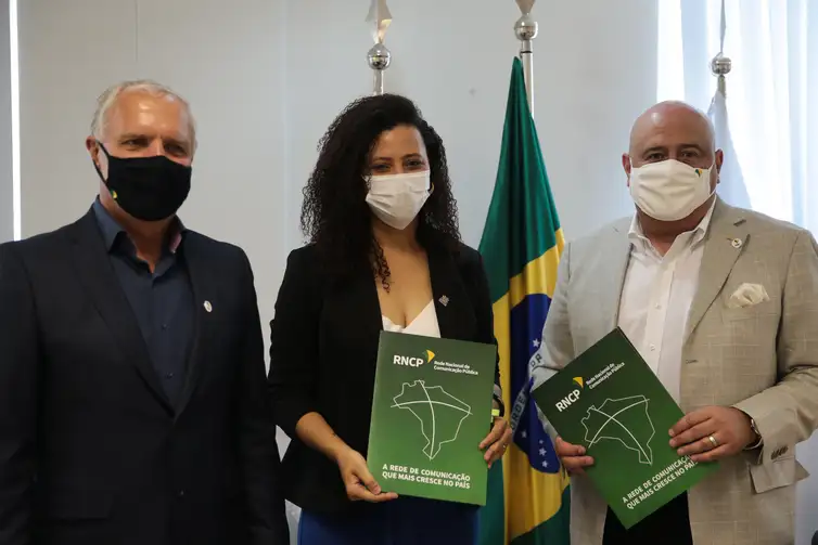 José Cruz/Agência Brasil Celebração do Acordo de Cooperação de Adesão à Rede Nacional de Comunicação Pública de TV/EBC pela TV UNIR e Visita da Reitora, Marcele Regina , da Universidade Federal de Rondônia - UNIR