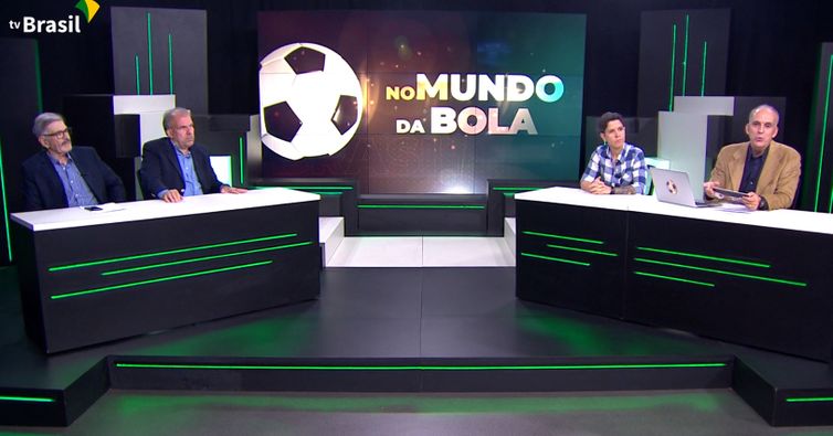 Marcio Guedes, Silvio Barsetti, Rachel Motta e Sergio du Bocage, No Mundo da Bola, 18.12.22