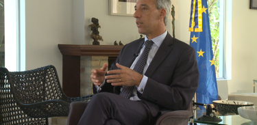 O embaixador da União Europeia no Brasil João Cravinho