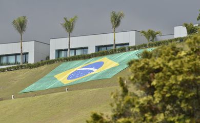 Granja Comary, em Teresópolis, base da seleção brasileira de futebol durante a Copa do Mundo Fifa 2014 (Fernando Frazão/Agência Brasil)