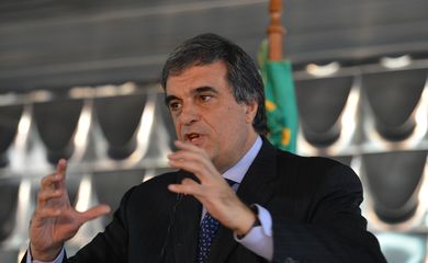 O ministro da Justiça, José Eduardo Cardozo, dá entrevista sobre novas ações da Operação Brasil Integrado para o combate à violência e ao crime organizado (Elza Fiuza /Agência Brasil)