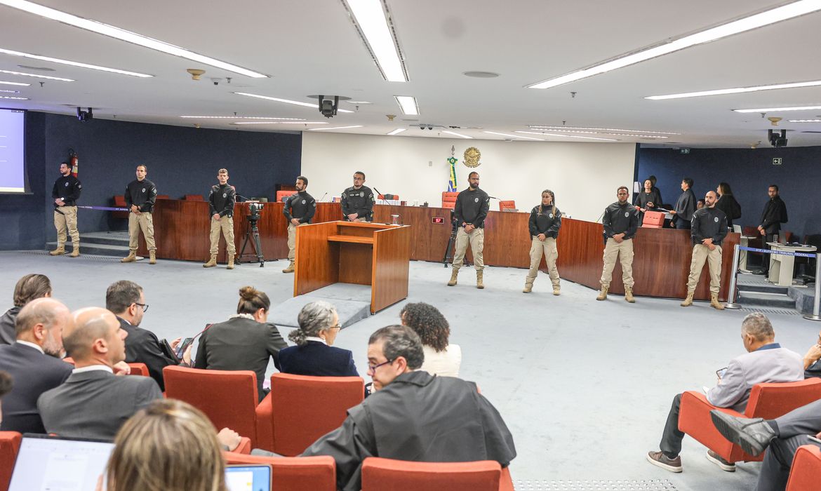 Brasília (DF), 24/02/2026 – Inicio do julgamento no STF dos mandantes do assassinato da ex-vereadora, Marielle Franco.
Foto: Valter Campanato/Agência Brasil