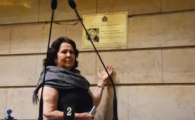 Tribuna da Câmara ganha nome de Marielle Franco