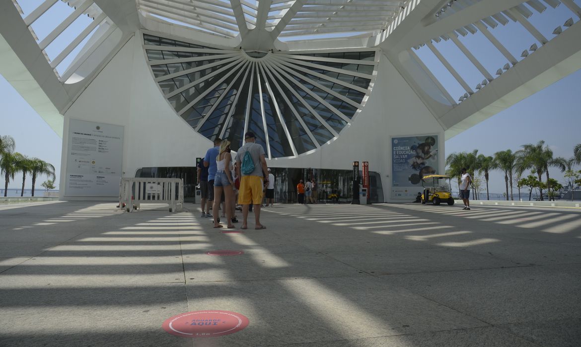 Museu do Amanhã reabre na Praça Mauá