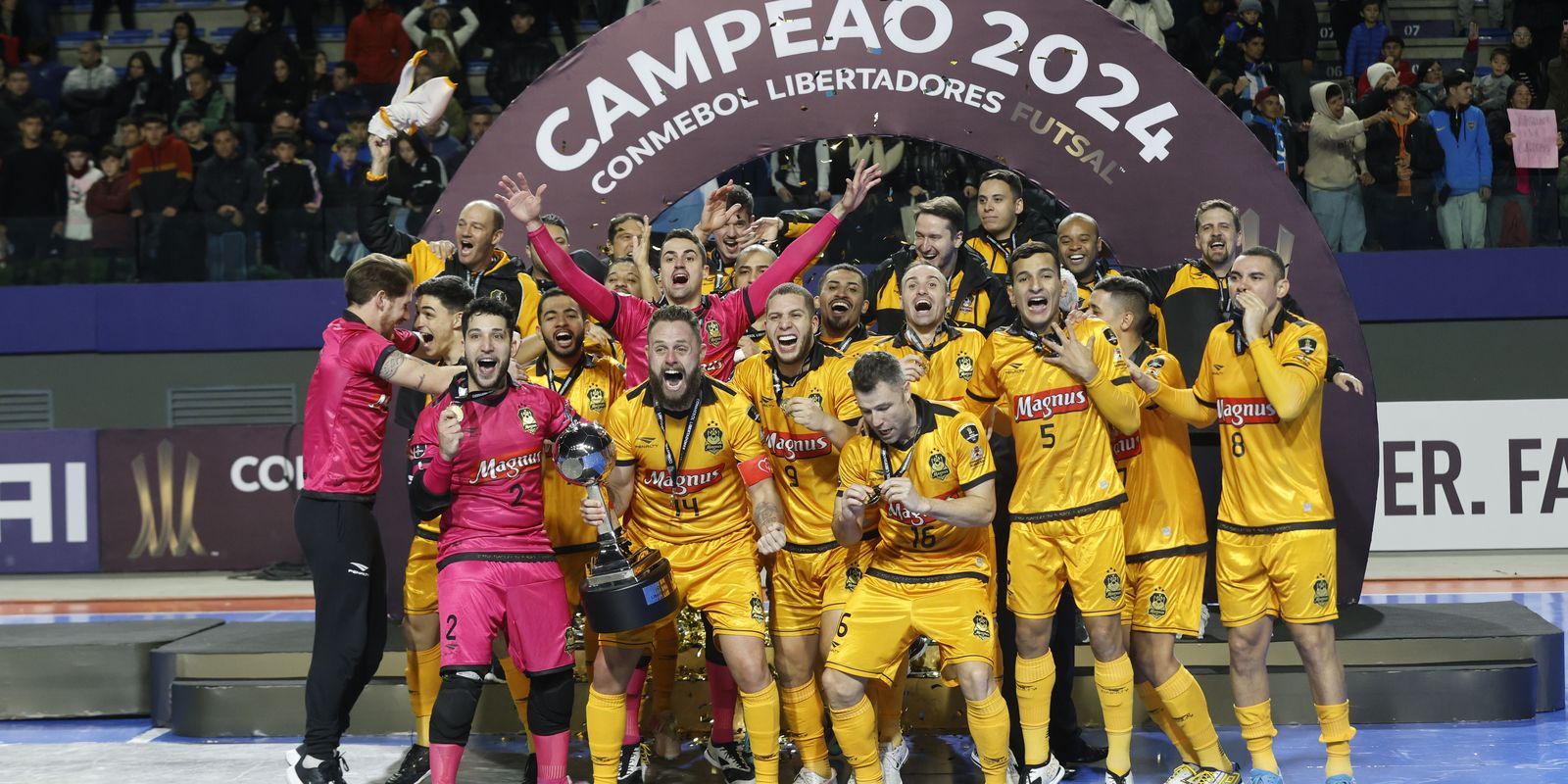 Magnus Sorocaba conquista título da Copa Libertadores de futsal