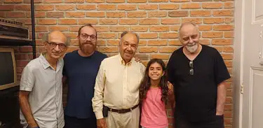 Tim Rescala; João Lucas Romero; Celso Wotzenlogel; Maria Vitória e Lionel Fischer